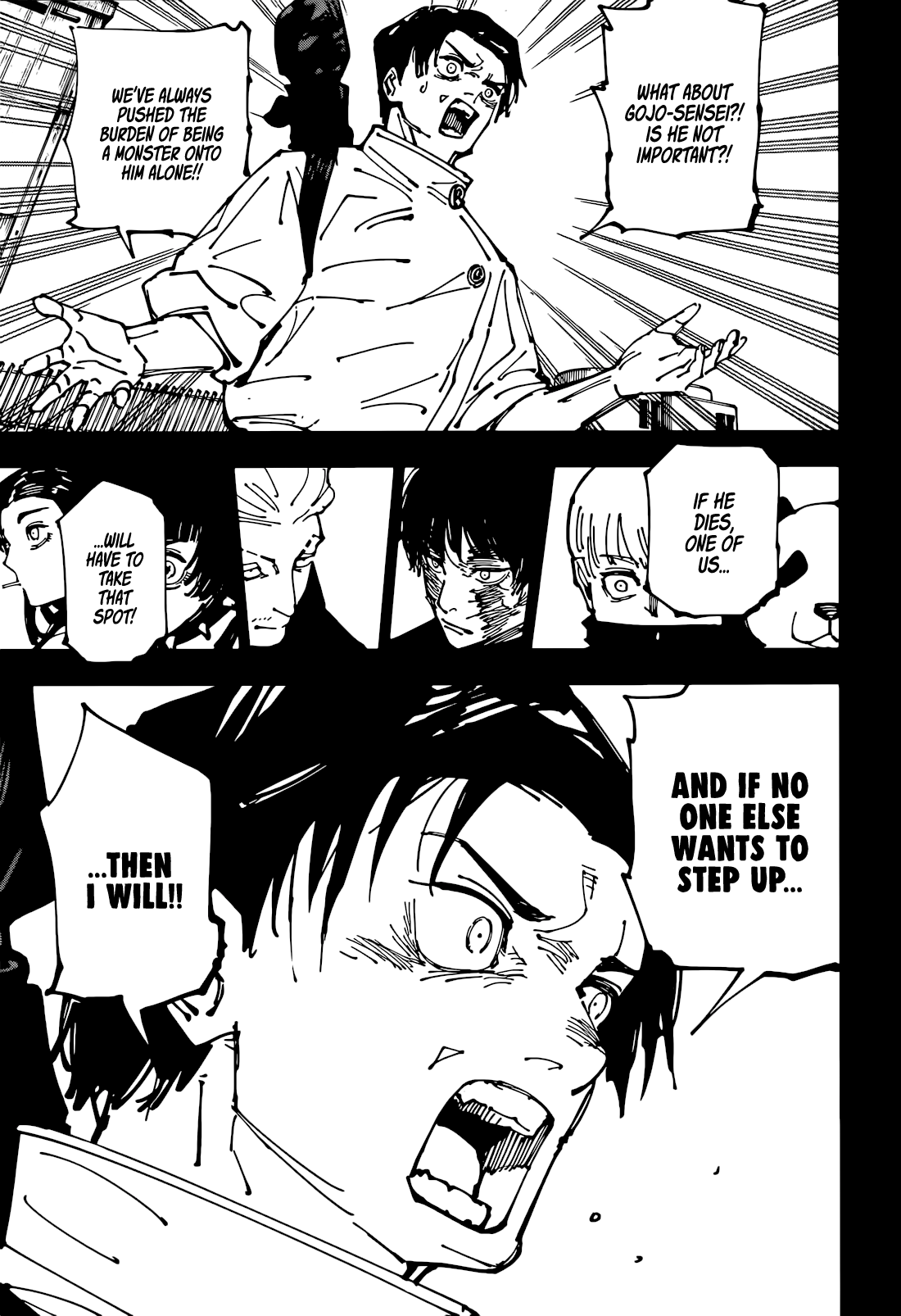 Jujutsu Kaisen Chapter 261 8